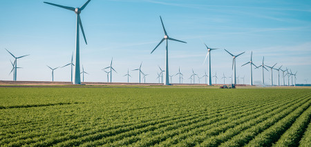 aardappelen windenergie windturbine windmolen energie beregening